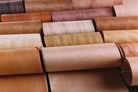 Veneer Gõ đỏ Vân sọc TMP - 09