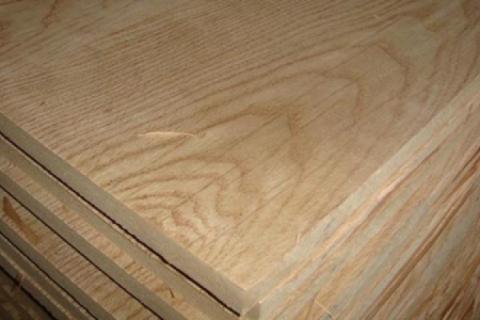 Tấm MDF 17mm phủ Veneer TN Teck vân sọc Thái Lan 2 mặt